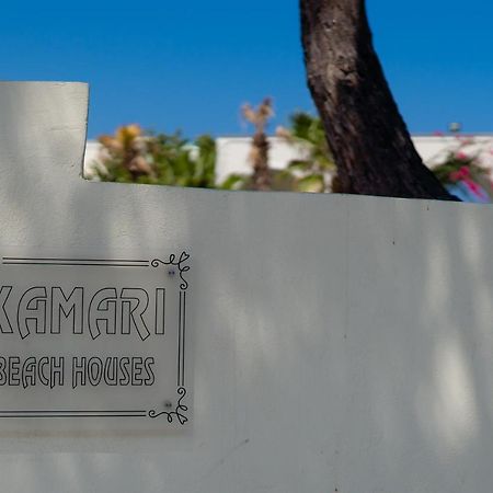 Kamari Beach Houses With Balcony And Garden エクステリア 写真