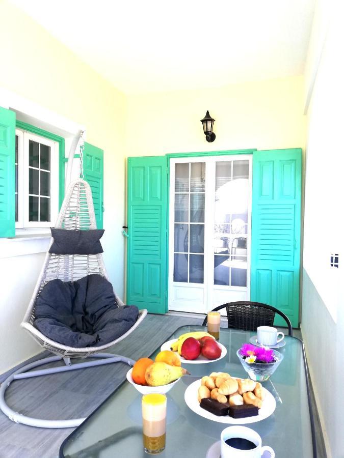 Kamari Beach Houses With Balcony And Garden エクステリア 写真