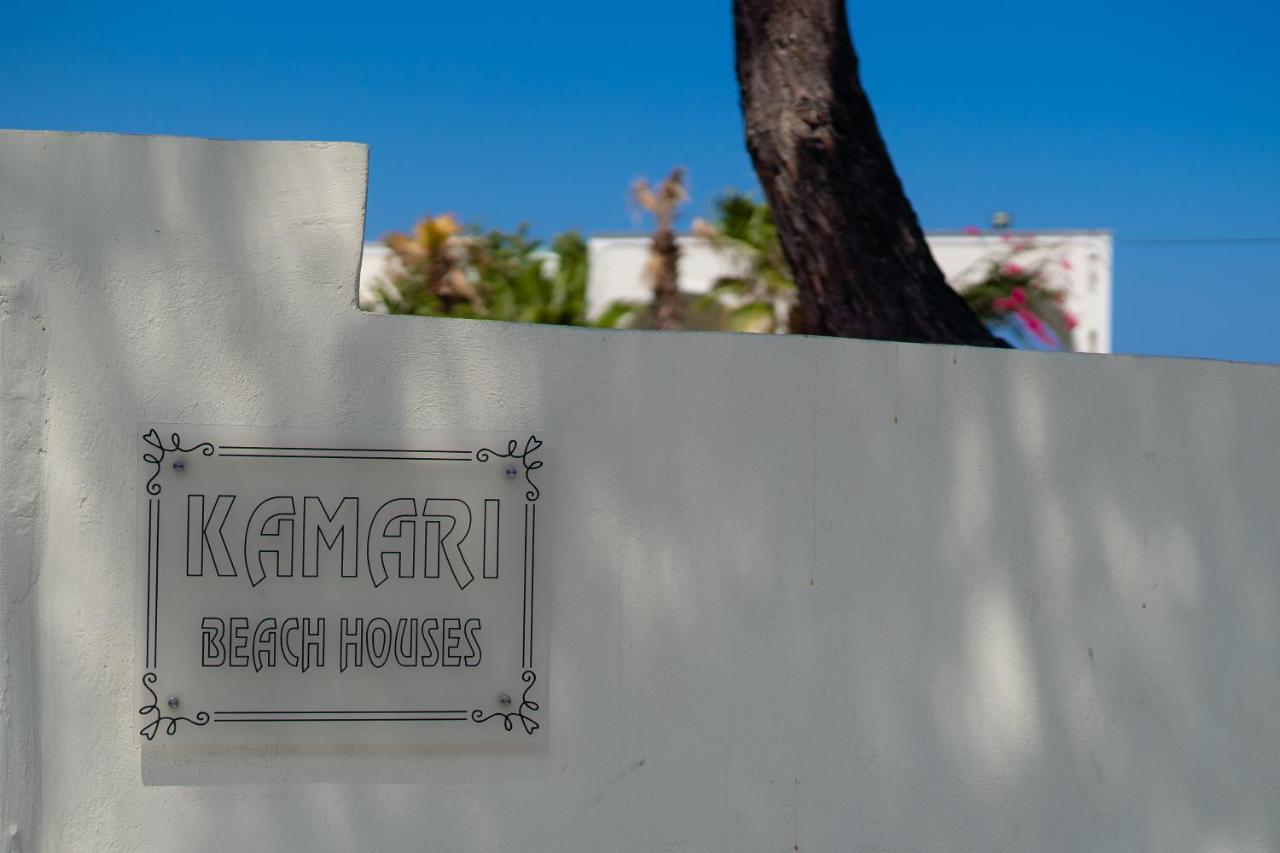 Kamari Beach Houses With Balcony And Garden エクステリア 写真